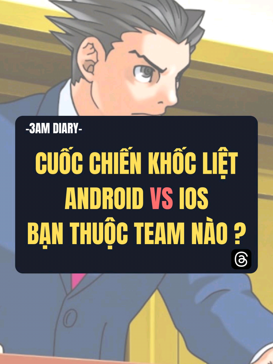 Cuộc chiến khốc liệt Anđờroi với Táo, bạn thuộc team nào ? #threads #tiktokviral #xh #xuhuong 