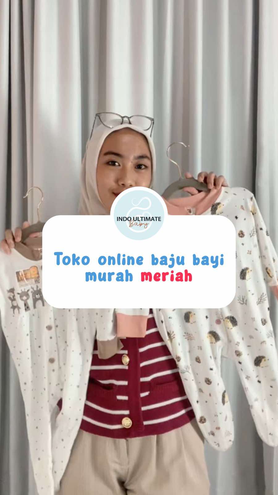 Awalnya cuma coba-coba beli di Indoultimate… Eh kok malah jadi ketagihan 🤭 Soalnya lengkap, murah, dan gemesin banget semua perlengkapan bayinya 😍✨ #fyp #indoultimate #perlengkapanbayi #bajubayi #ootdbayi 