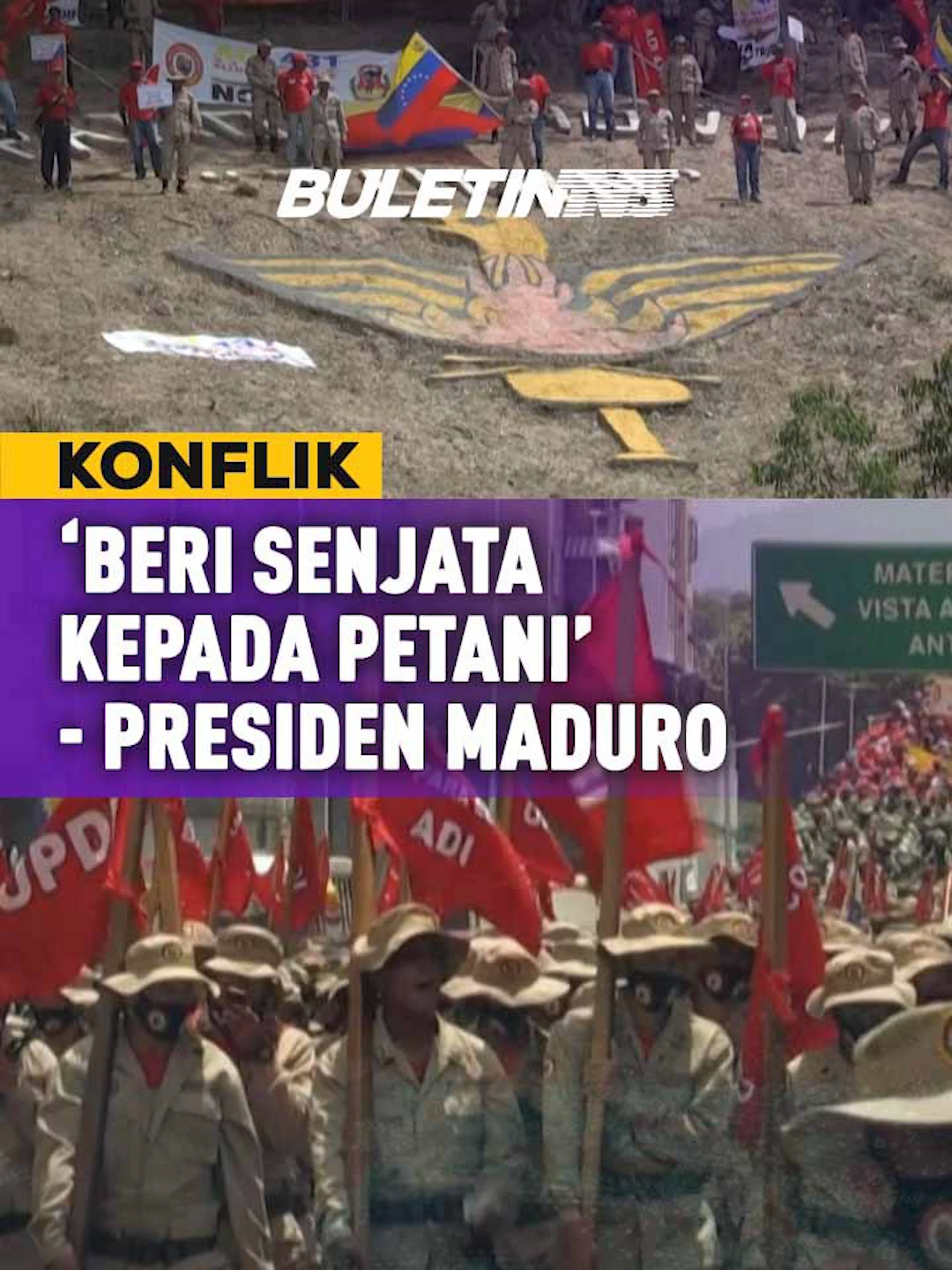 KONFLIK | Venezuela Bersedia ‘Berperang’ Dengan AS #buletintv3 #tv3 #seantero