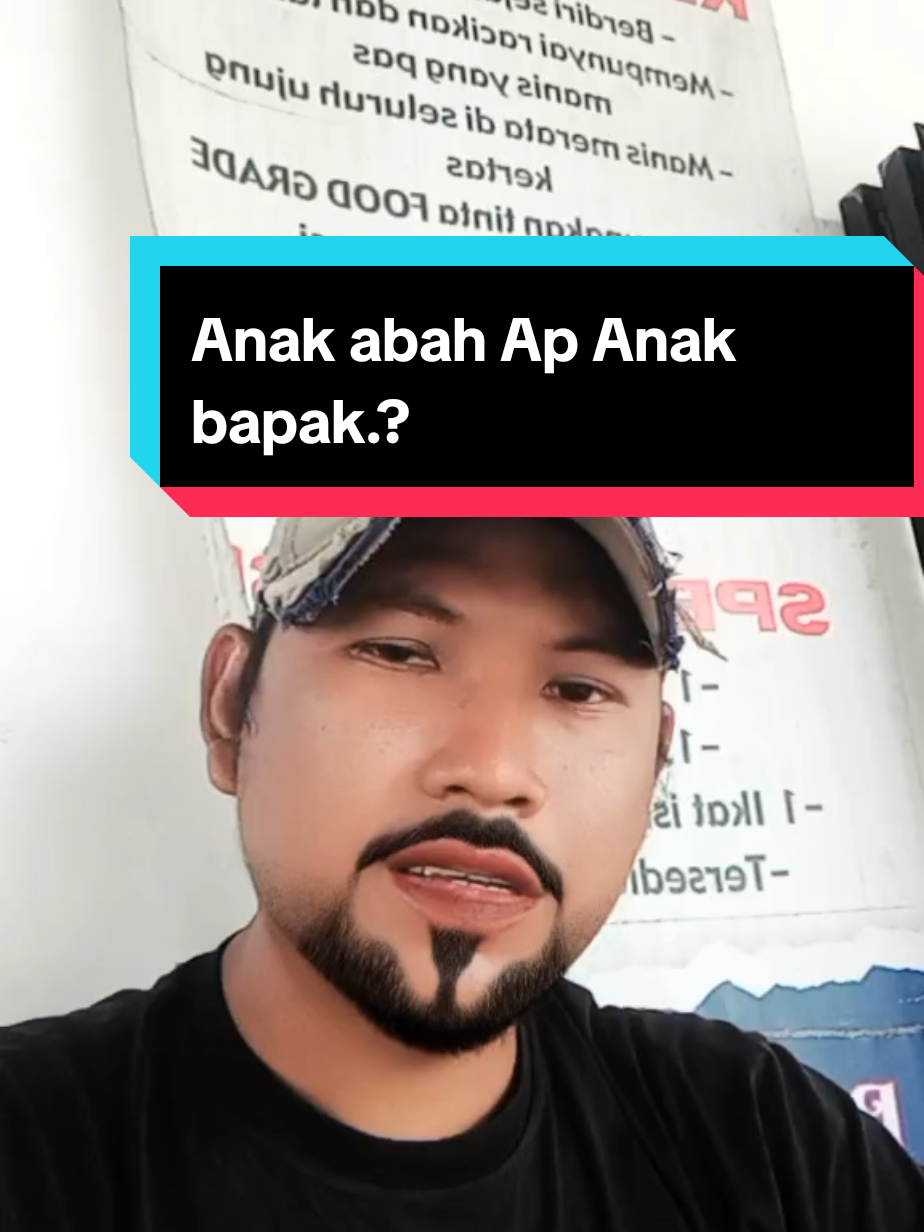 bertanya boleh kan ada yang kesehariannya manggil orangtua itu dengan sebutan abah dan ada  juga dengan sebutan bapak.  #anakabah  #bapakaing 