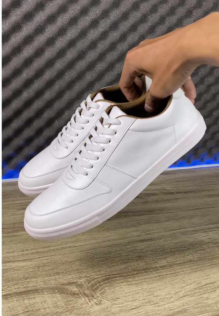 Sepatu footstep fonte full white  Ready size 39-44 #sepatucasual #sepatusneakers #sepatupria #footstep #sepatucowok 