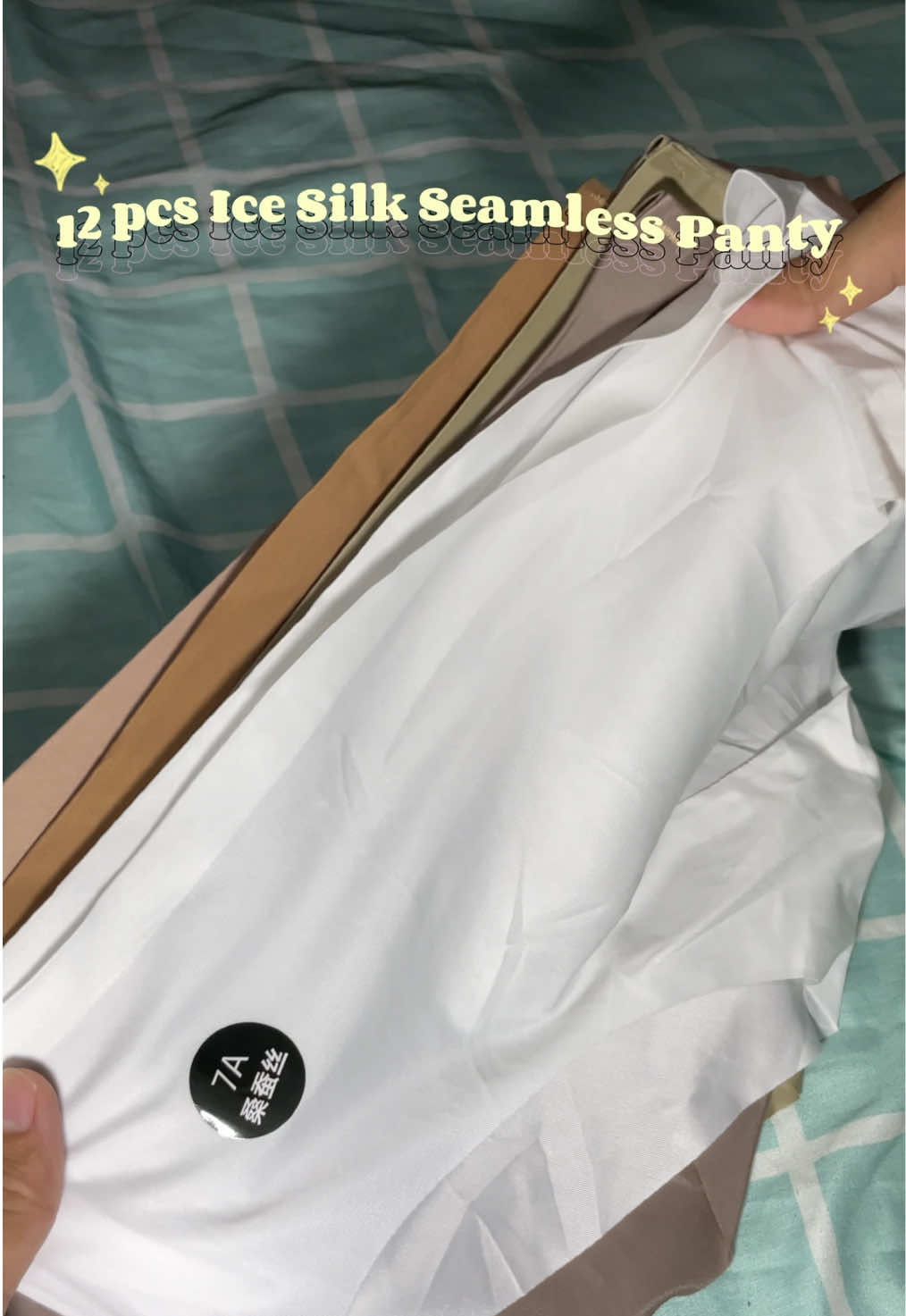 6pcs or 12pcs Ice Silk Seamless Panty Underwear #seamlesspanty #seamlessunderwear #underwear 