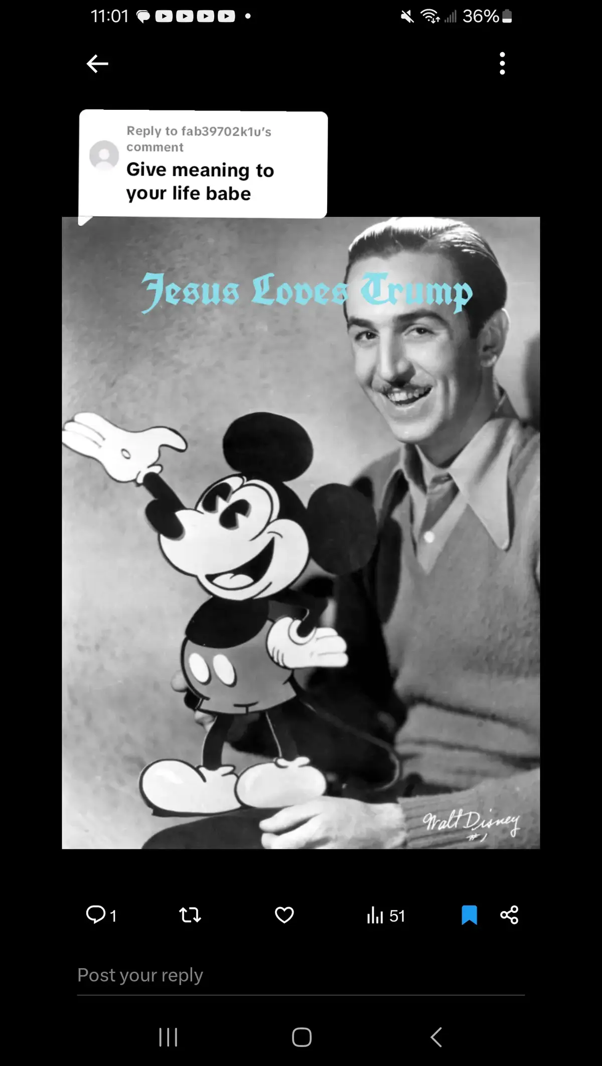 Replying to @fab39702k1u☆ jesus loves trump #donaldtrump 