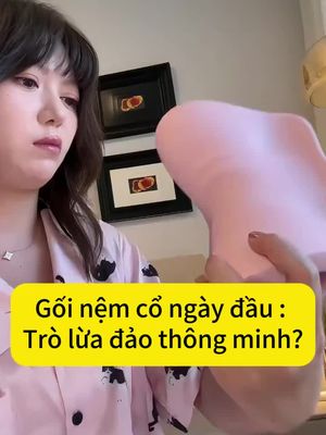 Mỗi ngày nằm xuống cổ rất thoải mái, mỗi ngày nằm 10 phút, thư giãn cổ.