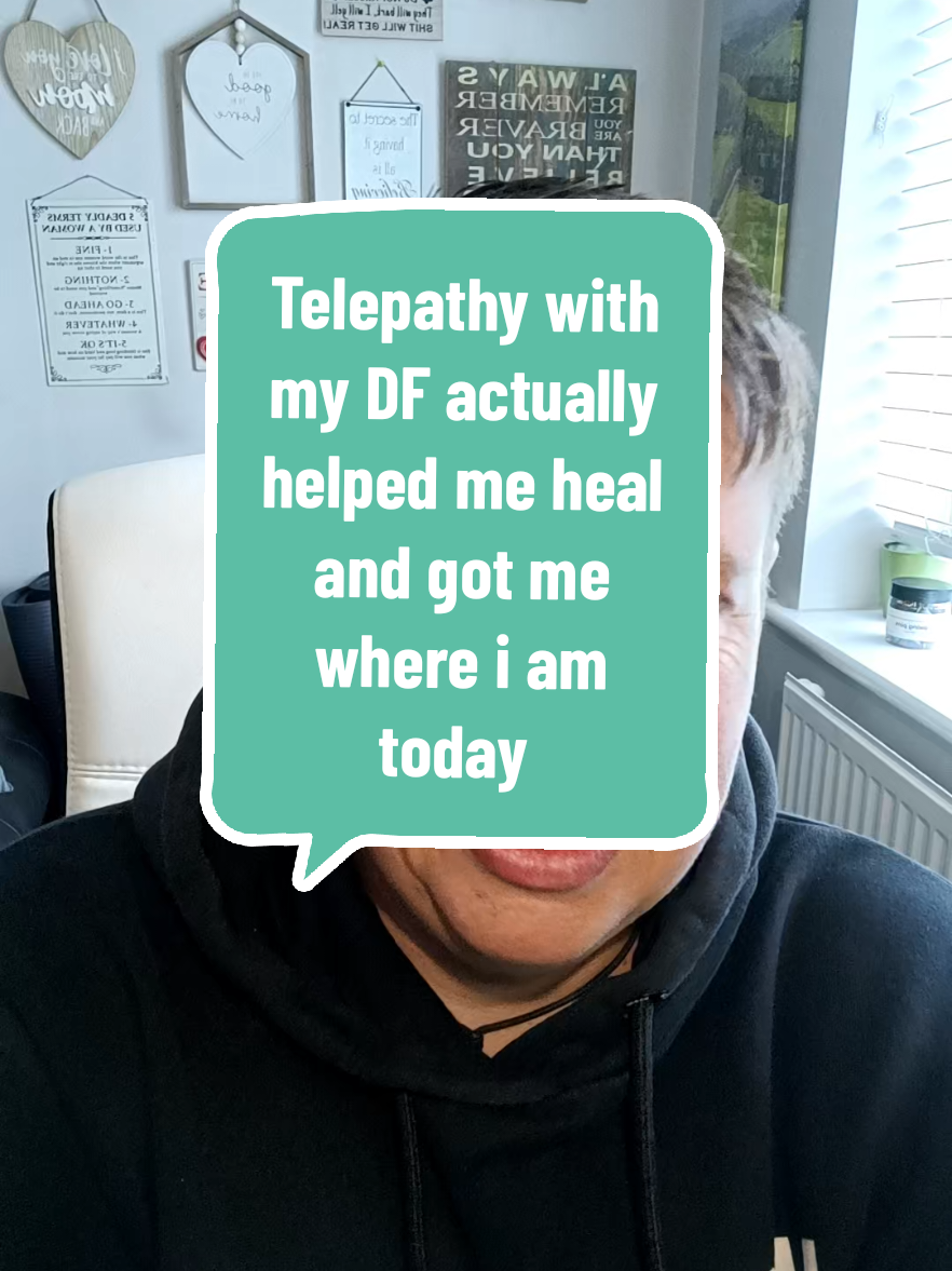 Replying to @ioanaraluca24 the telepathy with my DF's higher self actually got me through some really tough times back in 2022 + 2023 and i wouldn't have made it if it wasn't for her being there for me. I don't have telepathy with her now though as its not needed between us at this time. 