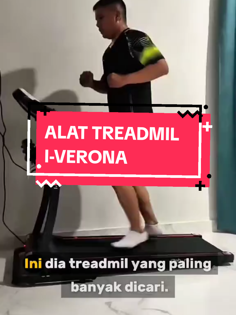 Alat treadmil I-verona dari i-reborn #ireborn #i-verona#treadmill #workoutmotivation #olahraga 