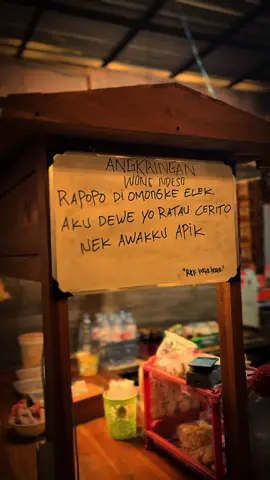 Monggo pinarak ng angkringan wong ndeso ,ceritakan keluh resahmu ng kene bolo #angkringan #fyp #fypage 