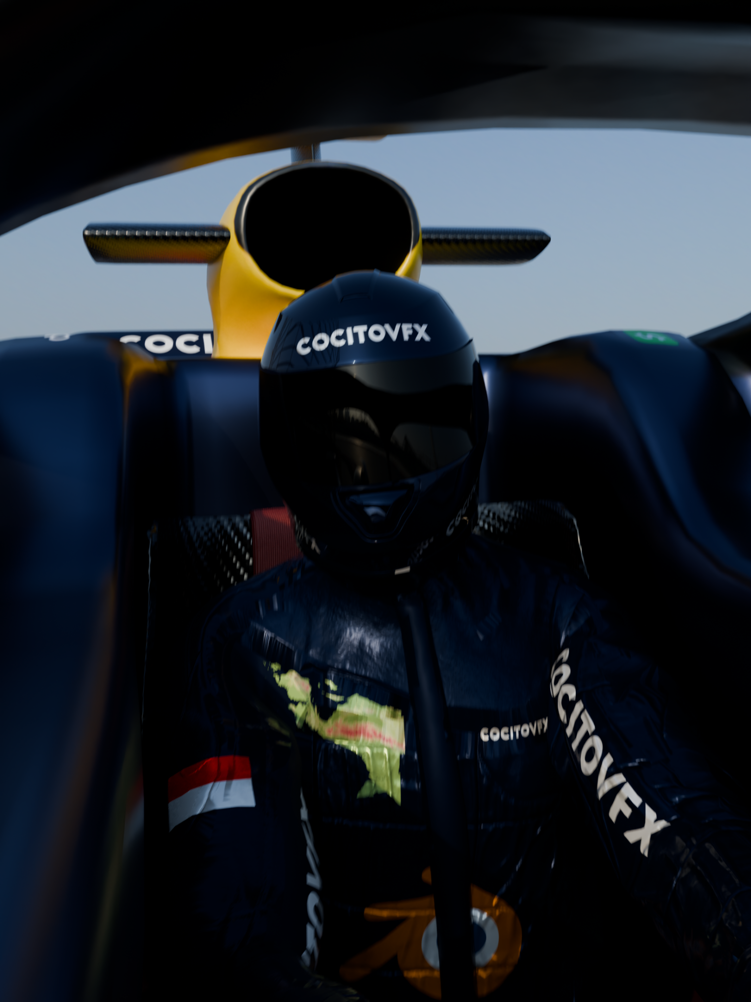 kalo budgetnya 6,7m gimana ya hasilnya? #fyp #blender #blender3d #f1 #f1themovie