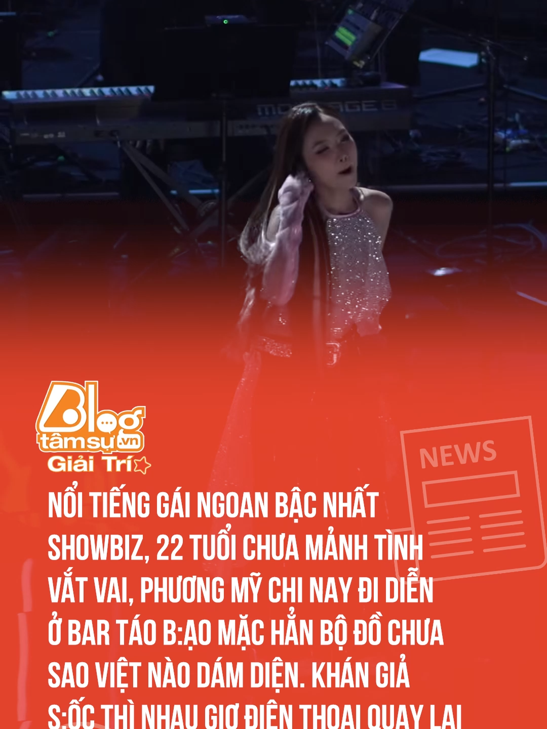 Nổi tiếng gái ngoan bậc nhất showbiz, 22 tuổi chưa mảnh tình vắt vai, Phương Mỹ Chi nay đi diễn ở bar táo b:ạo mặc hẳn bộ đồ chưa sao Việt nào dám diện. Khán giả s:ốc thì nhau giơ điện thoại quay lại #BTSmedia #blogtamsu #xuhuong #phuongmychi