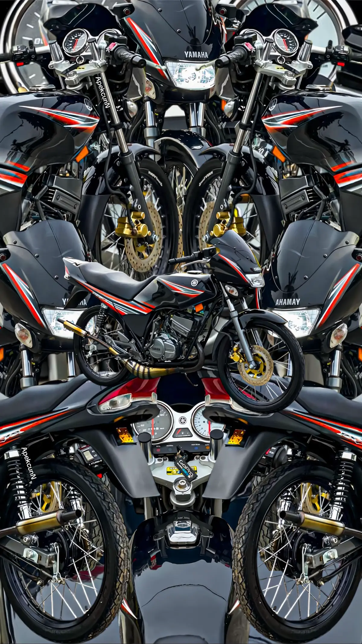 tetap post walaupun  acc warning🥺wallpaper hd motor rxz set hitam oren🤘_____________________________________________#masukberanda #masukberandafyp #foryoupage #rxz #fyp 