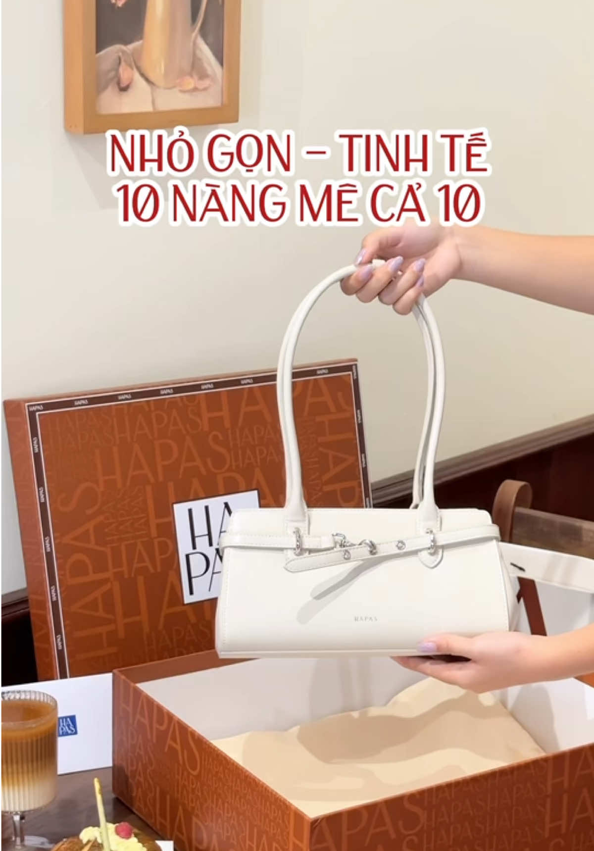 Nhỏ gọn - tinh tế, item 10 nàng mê cả 10 ✨ #HAPAS #lockandlove 