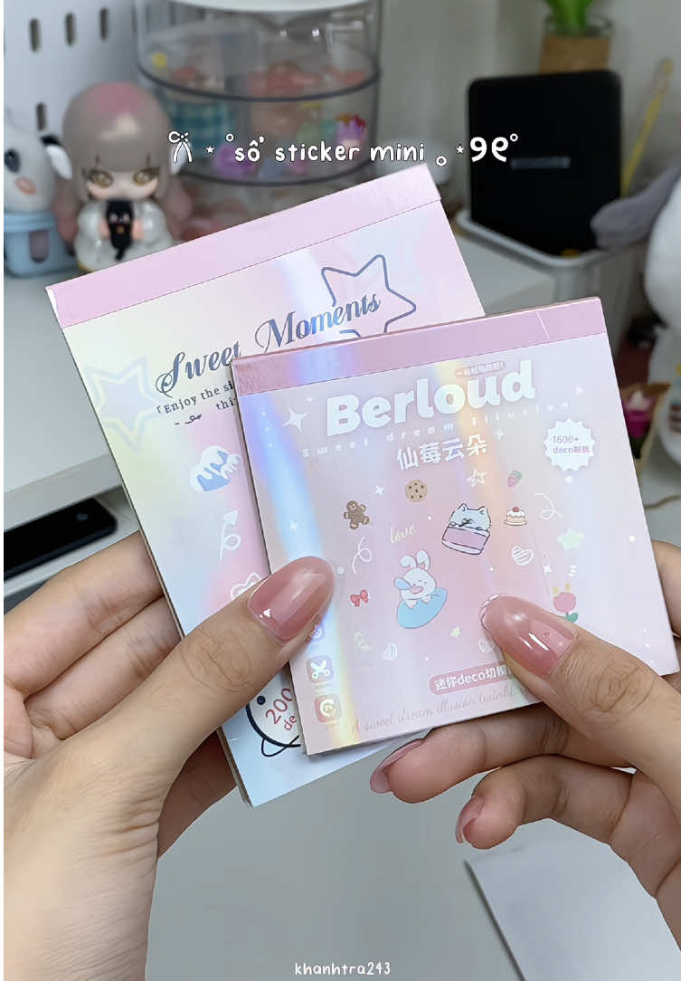 cute quá dán tùm lum #sosticker #stickers #stickermini #unboxing #xuhuongtiktok 