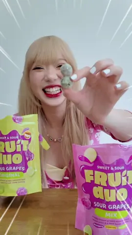 Sour grapes from @fruit duo  องุ่นเปรี้ยวสุดจี๊ดด ท้าให้ลอง เปรี้ยวจี๊ด หวานฉ่ำจากธรรมชาติที่ลงตัว #asmr  #fruitduo #sourgrapes #sweetandsour #พลอยชมพู 