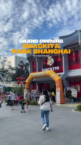 Lengah dikit SNACKITA udah ada di Surabaya 🤩, keseruan keri Grand Opening @SNACKITA PARKSHANGHAI 🥳 #SNACKITA #surabaya #pakuwoncitysurabaya #surabayahitz #parkshanghai 
