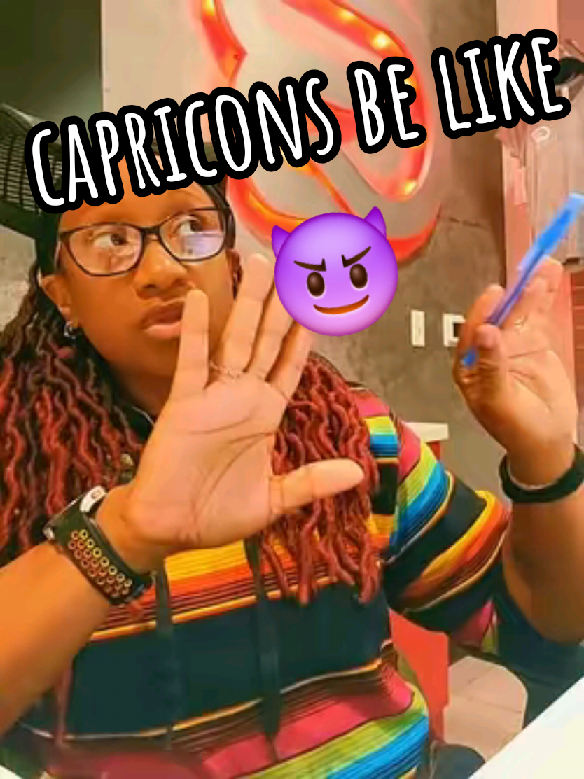 come correct cuz we got receipts 😈 #capricorn #fyp #toledo #relatable #ZodiacSigns 