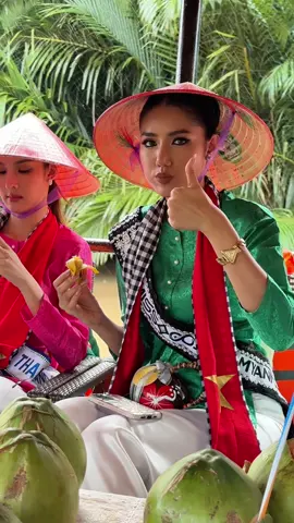 Cosmo queens x Mekong fruit mukbang 😍 Sweet bites, sweeter vibes! ✨ #MissCosmo #MissCosmo2025 #MissCosmo2ndEdition #Unimedia #ImpactfulBeauty 