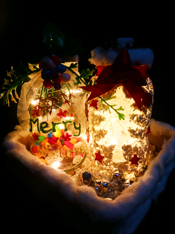 DIY Christmas Jar Decor  Recycle  #diycraft  #handmade  #recycle  #christmasdecor  #diychristmascrafts  #christmasjar 