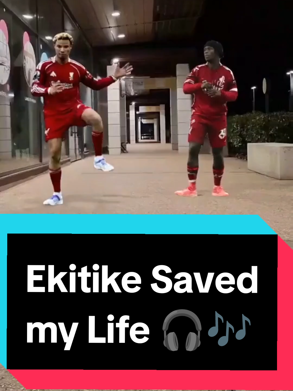 He's officially kicked a ball (even into the net twice) so here we go... 🔴🎶 #ekitike #lfc #foryou #fyp #liverpool 