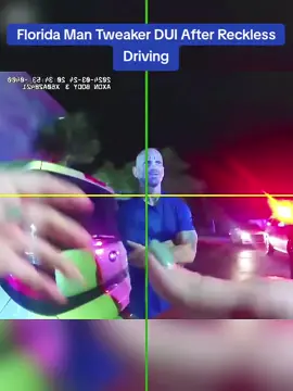 Florida Man Tweaker DUI After Reckless Driving #cops #copsoftiktok 