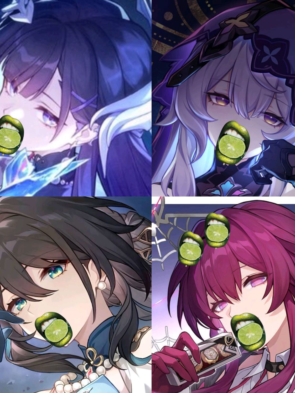 DoT Divas ate up FlopXiao 👄🍋‍🟩💋👁️🫦👁️💅🔥#HonkaiStarRail #hoyocreators #kafka #hysilens #floptok 