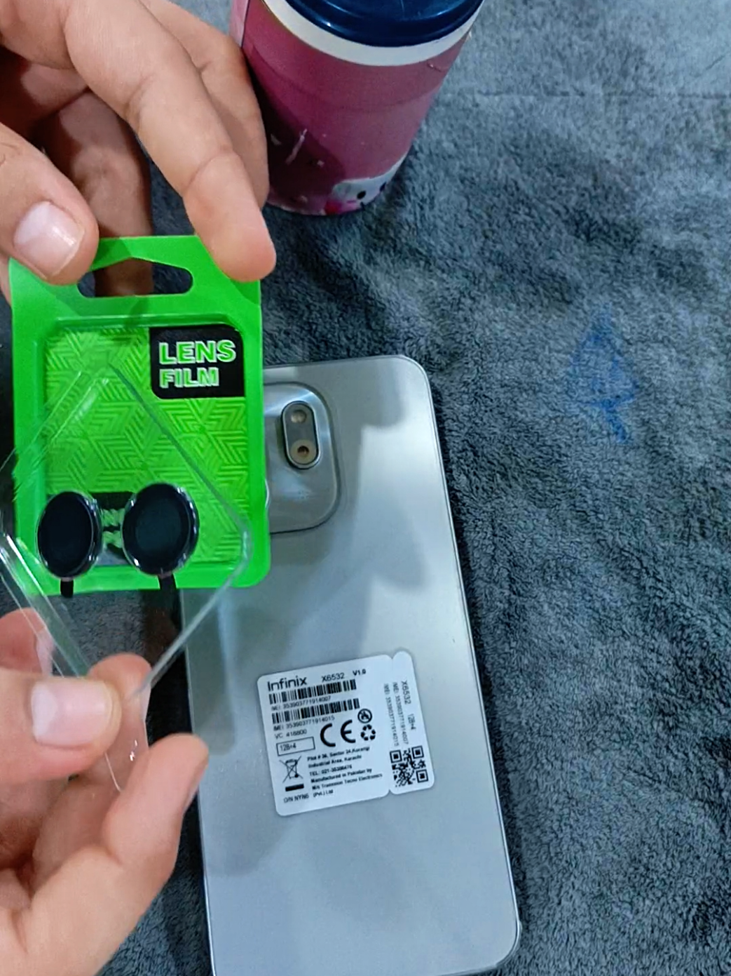 infnix smart camera protection lenz #viralvedio #starmobile #unfreezemyacount #support 