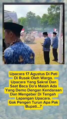 Waduh, tercoreng momen sakral karna pendemo, Sadar pak Bupati, Cepat mundur aja  #demo #bupatipati #viral #fyp #trending 