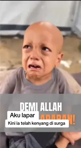 Rabu, 26 Shafar 1447 H / 20 Agustus 2025 M “Anak Palestina, Abdullah Abu Zarqa, wafat di salah satu rumah sakit di Turki akibat komplikasi dari malnutrisi. Sebelumnya, ia sempat muncul dalam wawancara Al Jazeera sambil menangis dan berkata: ‘Ana ju’an, wallah ju’an’ (Aku lapar, demi Allah aku lapar). Potongan video itu menyebar luas di dunia internasional dan menjadi alasan ia akhirnya dibawa ke Turki untuk menjalani perawatan.” #fyf #fyfyfy #fyfyfyfyfyfyfyfyfyfyfyfyfyfyfyfyfyfy #foryou #foryoupage  Aku lapar  kini ia telah kenyang di surga 