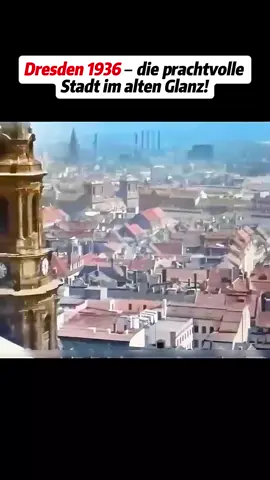 Dresden 1936 – die prachtvolle Stadt im alten Glanz! #Dresden #Geschichte #Kultur #Architektur #Europa #foryou #foryoupage #fyp #tiktok 