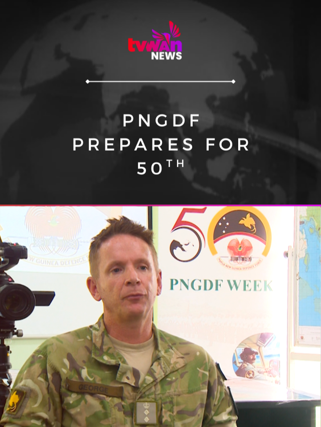 PNGDF prepares for 50th | #PNGDF #50thAnniversaryCelebration #PapuaNewGuinea #TVWANNews