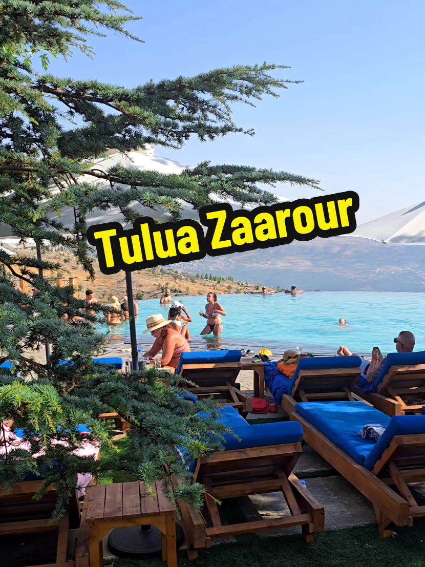 That's definetly my favorite pool 💦⛰️ mountain resort in #Zaarour and surely the one with the best view 🏞️ @tuluazaarour  Location 📍:  Zaarour  📱: +96171682662 Price: 60$ including pool entrance 💦 + 4 drinks from the bar 🍹🍸🍻 + Live Station buffet 🍖🍗🥩🍝🥗🍕🥔 THE MUSIC IS REALLY GOOD AND YOU CAN COME FOR SUNSET/NIGHT DJ PARTIES LASTING TILL MORNING! 🎧🎶🍾🍹🍸🍻 Escape the heat of summer and add @tuluazaarour to your list ☀️🌊🏖️