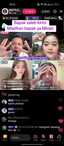 panda, gugur,, dan p, jk, salah kirim gip,, 