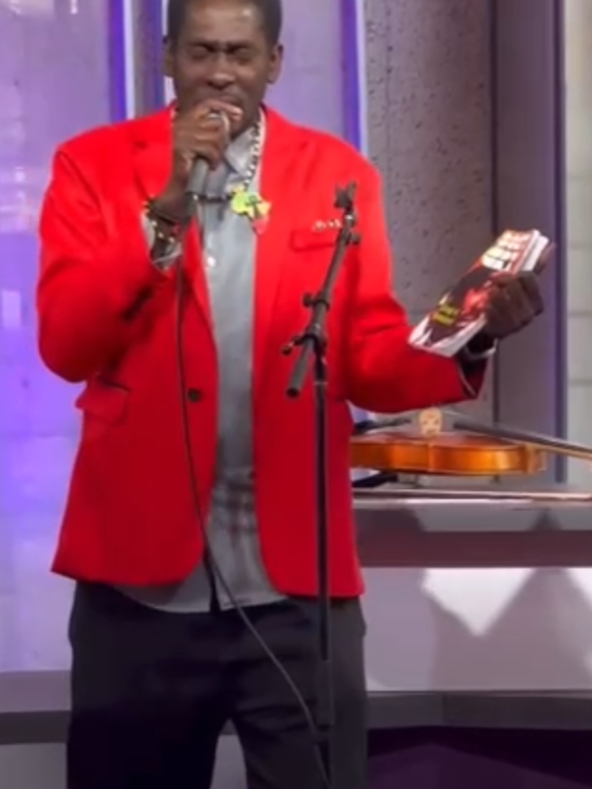 Amaziyah The Great performs poems Don't Cry, For Our Children to Know, and Sick from his book 