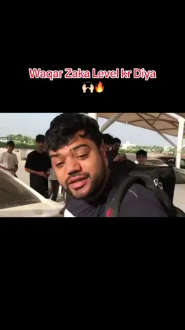 Waqar Zaka Level Ho gya 🤪🔥#duckybhai #waqarzaka #trending 