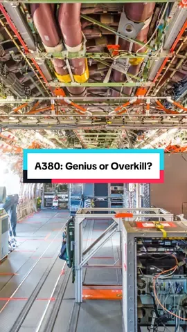 The A380 isn’t just a plane — it’s 500km of wiring stuffed into a flying hotel. One tiny mismatch in CAD software turned that wiring into a multibillion-euro disaster, delaying production for years. From flight controls to cabin lighting, every strand matters. The A380 is less an aircraft and more a data center with wings. So here’s the question: is it engineering brilliance… or over-engineering gone wrong? #A380 #Airbus #AvGeek #AviationEngineering #AircraftDesign                      