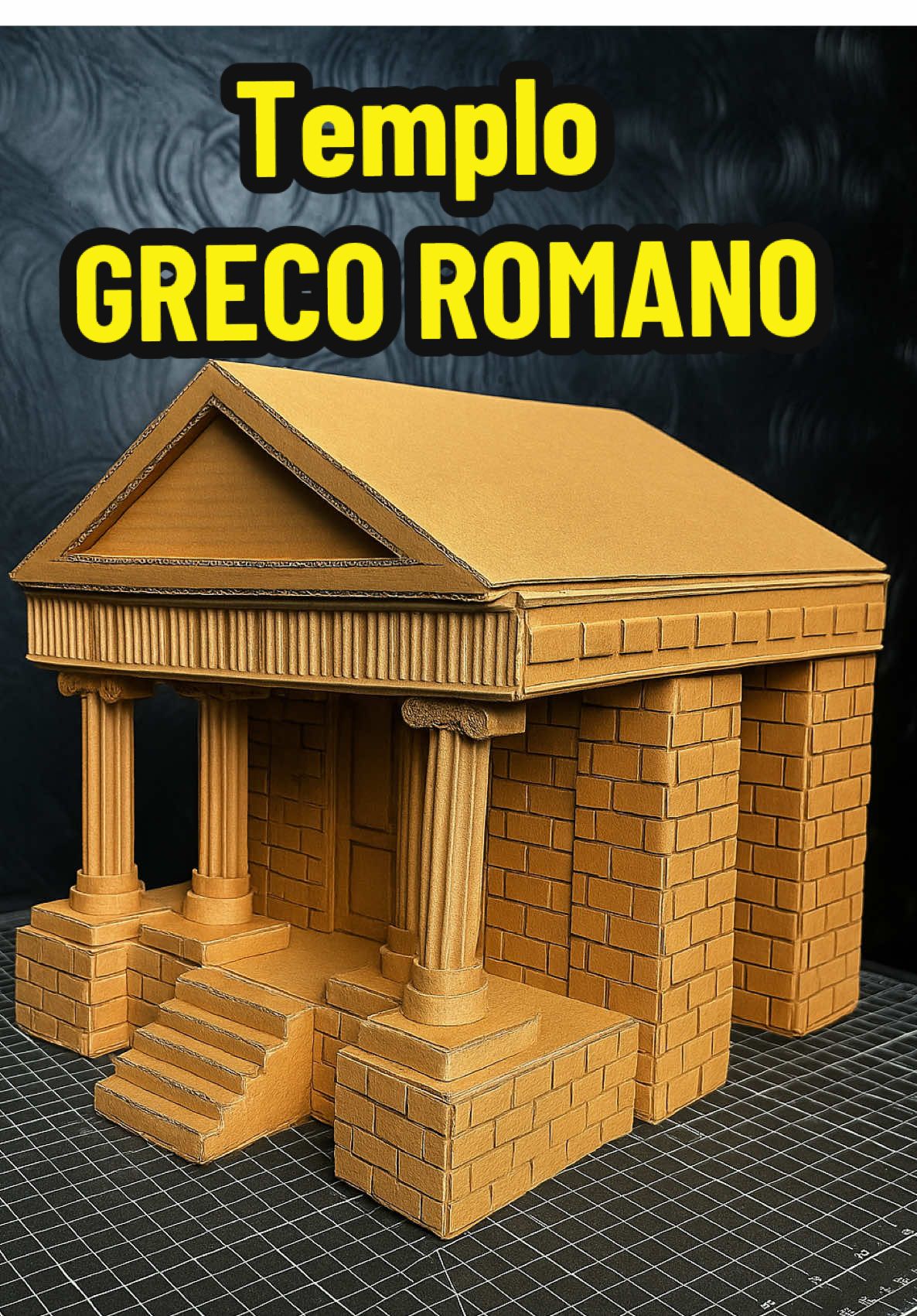 Olha, ficou incrivel 😱 #maquete #amazing #diorama #artesanatodeluxo #cardboardart 