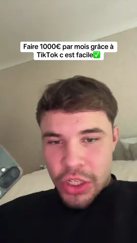 Faire 1000€ par mois grâce à TikTok c est facile✅#buisness#monetisation#viral 