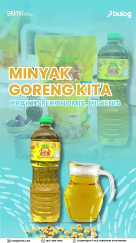 Masakan istimewa berawal dari pilihan tepat Minyak Goreng Kita, minyak premium untuk keluarga tercinta #minyakgorengkita #fyp #minyakgoreng #befood #deliveringhappiness
