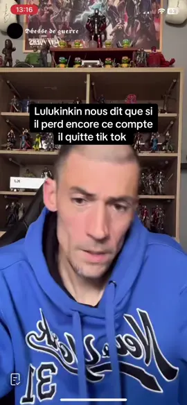 Lulukinkin nous dit que si il perd encore ce compte il quitte tik tok #lulukinkin  #luluofficiel  #lulugaloche 