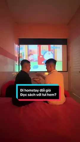 Đi homstay đọc sách đổi gió với mình không? #baomakeup #baotravinh #riview #homstay #ancungtiktok 
