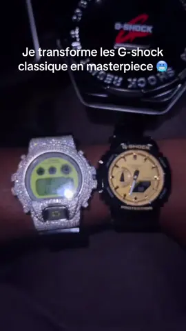 Toute demande en DM ou sur Instagram : @icy.skee  #gshock #custom #moissanite #vvs #diamondtester 