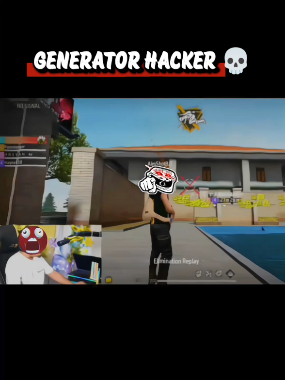 GENERATOR HACKER ✴️ 💀 #gyangaming #ingame #generator #hacker #freefire 