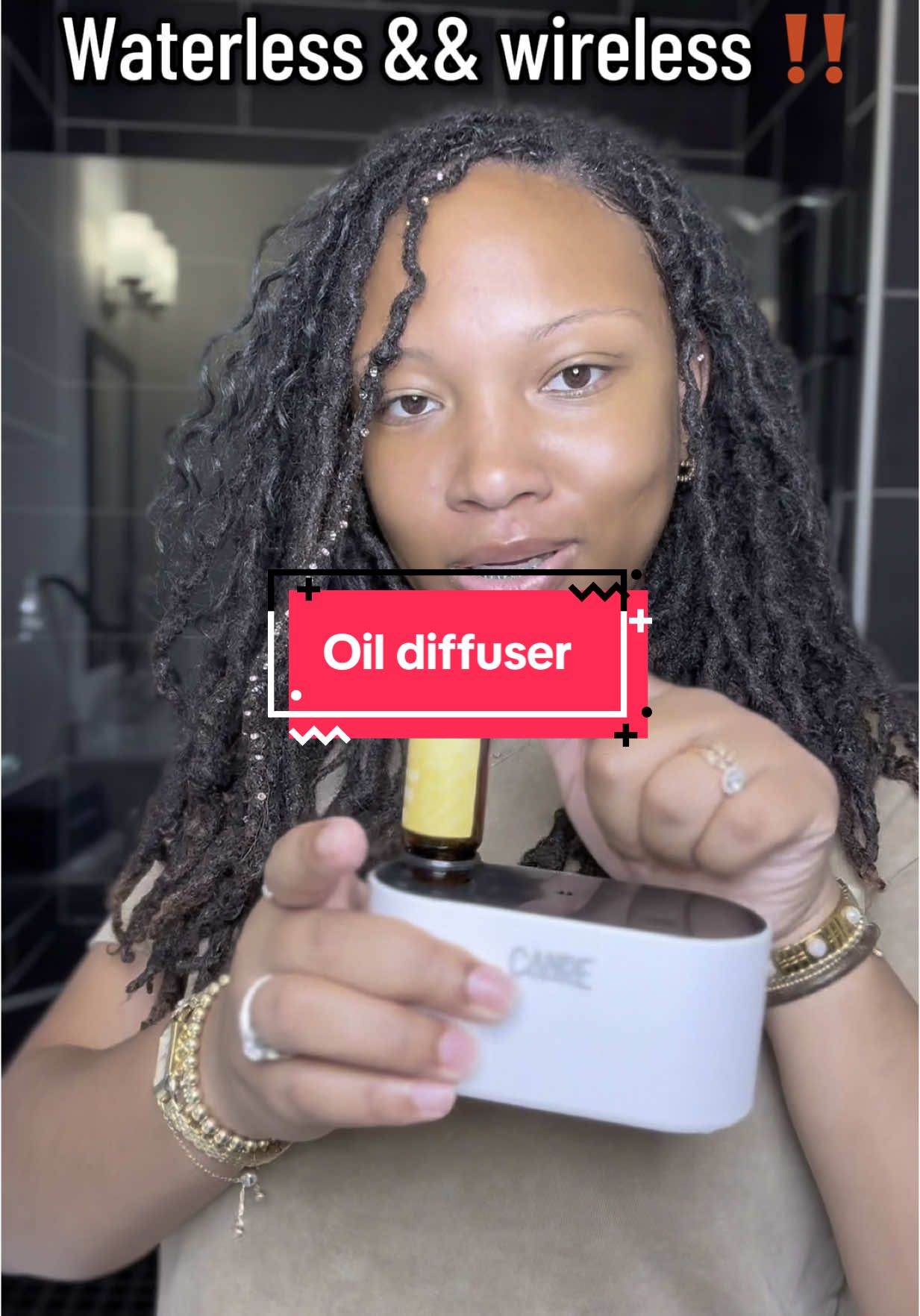 Yall ever done the hand wave to minimize embarrassment? 🤣 waterless && wireless!! #cecraftoildiffuser #oildiffusers #waterlessoildiffuser #rechargableoildiffuser 