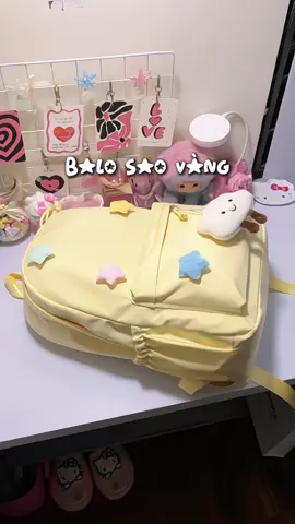 Balo sao vàng @Genbag xinh iu #balodihoc #balodilam #balochongnuoc #balovai #balohocsinh 