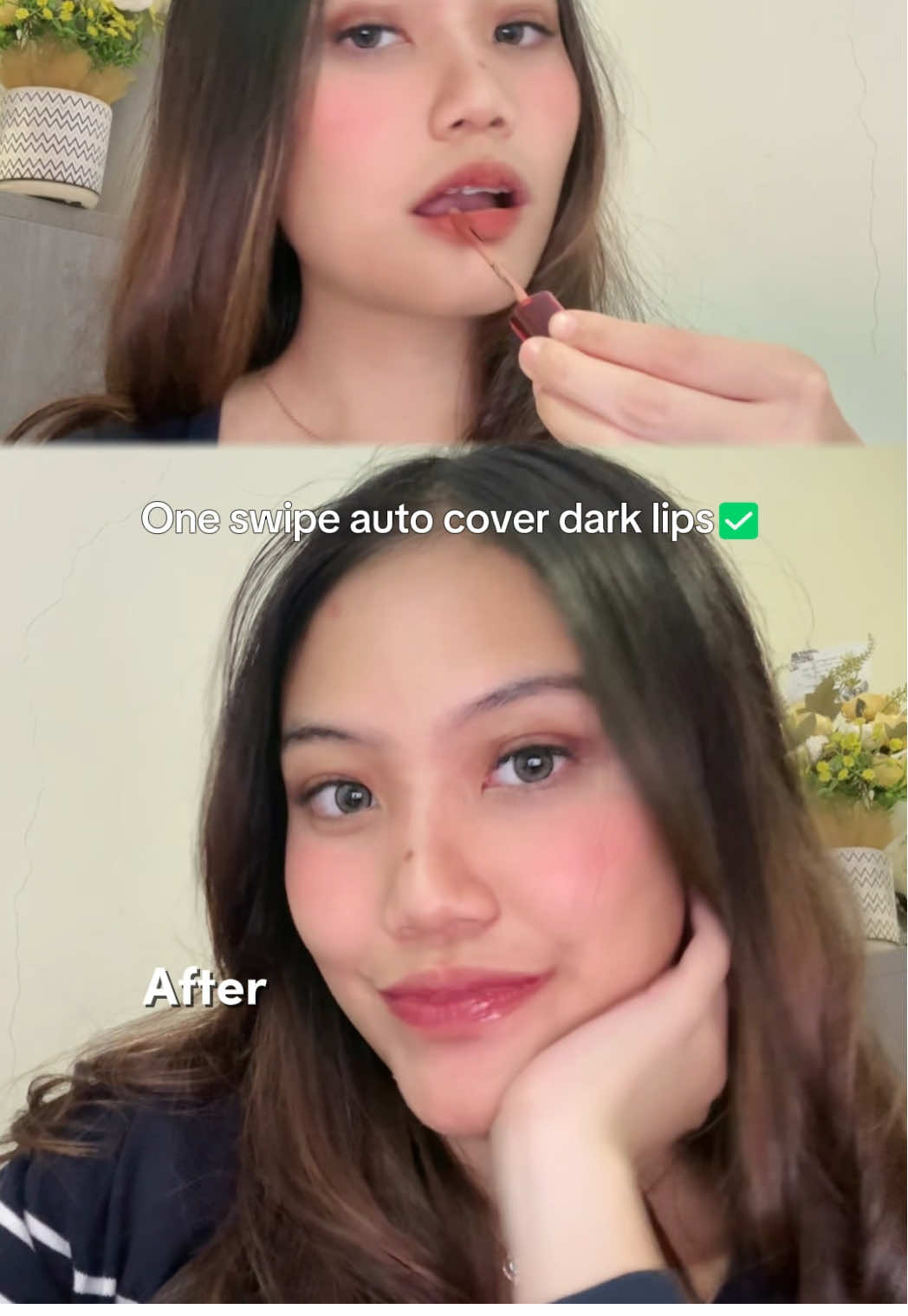 “kak spill lip productnya!” here’s  my favorite ombre lip hack yang bikin aku tetep santai dari pinggir jurang sampai top 3 🐈💋 #lipcreamomg #clashofchampions #roche