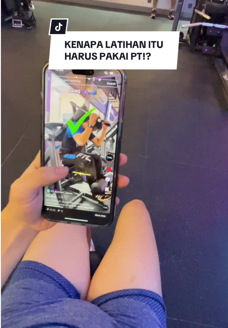 Kenapa sih harus latihan pakai PT di FTL?  Karena…  ✅ Gerakanmu bakal dikoreksi langsung  ✅ Alatnya disettingin—jadi gak ngasal & gak bingung  ✅ Dibikinin program sesuai goals kamu  ✅ Ada yang jagain, semangatin, dan ingetin (kayak pacar tapi ber-sertifikat 😌)  ✅ Bisa konsultasi soal makan, pola tidur, sampai mood kamu  ✅ Gak bisa kabur = komit beneran! Latihan jadi lebih efisien, lebih disiplin, dan hasilnya lebih nyata 💪✨  Yuk mulai latihan bareng PT di FTL — tinggal dateng, kamu tinggal nurut aja 😆 #KenapaHarusPakaiPT #FTLGym #FTLTrainer #PersonalTrainerFTL #LatihanGakNgasal 