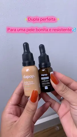 ✨Duplinha perfeita e baratinha✨ Base Fluida Dapop + Blindagem  Acabamento perfeito e longa duração🤌🏻🤩#maquiagem #lojademaquiagem #fyp #foryoupage #dapop 