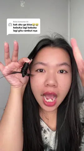 Membalas @kii heatless curls TANPA ALAT BERHASIL 100% 🤯 #curls #curlyhair #curly #hair #hairstyle 