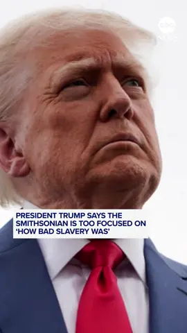 President Trump has instructed his lawyers to scour through America’s museums and rid them of exhibits that he calls “woke,” specifically citing exhibits of slavery. #news #trump #smithsonian #museum 