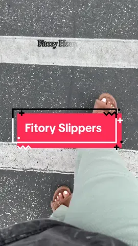 “When your house shoes decide they’re coming outside too.” 😂✨ #fitory #fitoryshoes #comfyandcute #tiktokshopcreatorpicks #creatoricons 