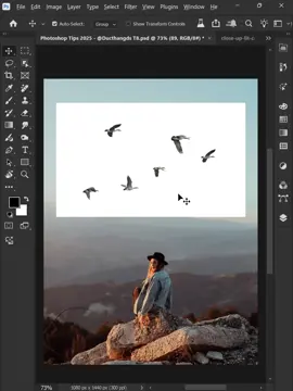 Photoshop 2025 - Tips for using Blend shortcuts #ducthangds #designtools #photoshoptutorial #photoshopskills #photoshoptips 